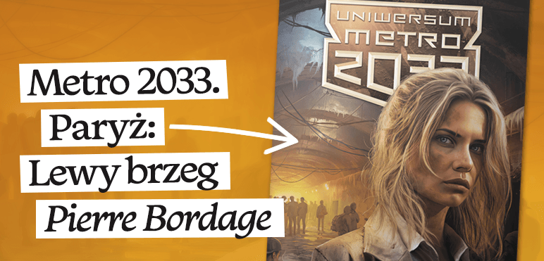 Metro 2033, Paryż: Lewy Brzeg, okładka książki